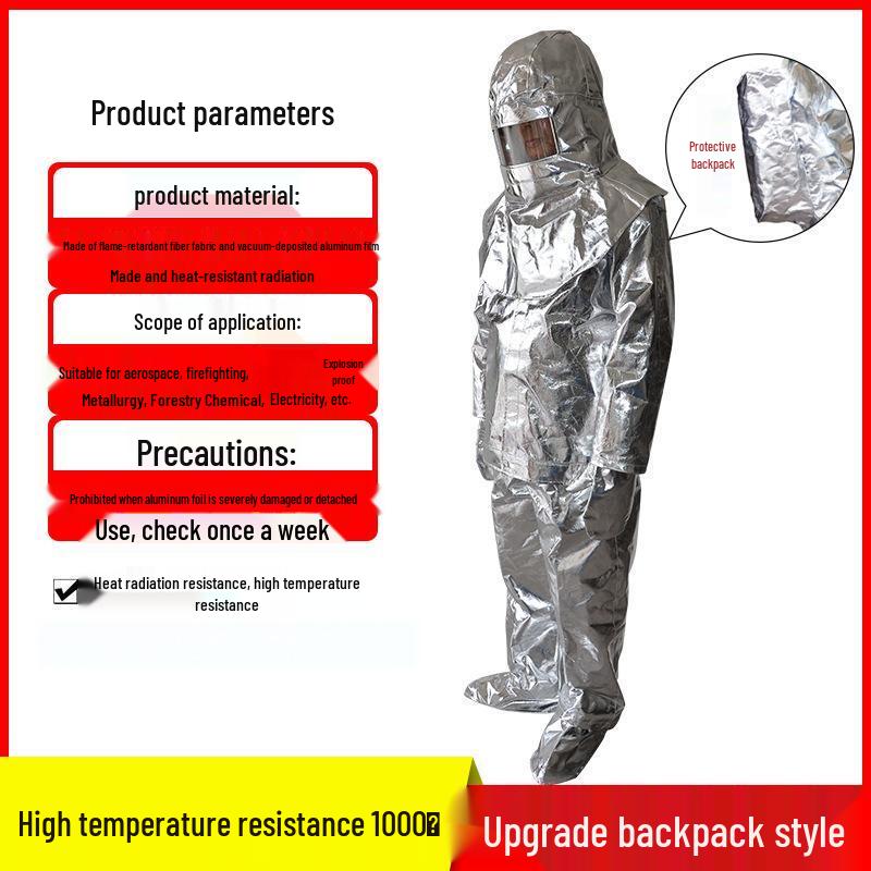 Brangdy 1000℃ Upgraded Backpack Style Fire Proximity Suit Size 1