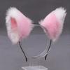 Lolita Plush Hair Band Anime Furry Cosplay Headwear Fashion Cat Ears Headband  Girls