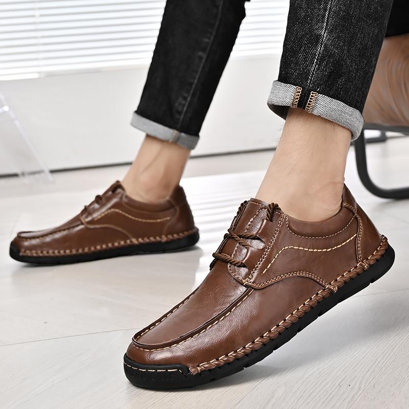 Fashion Handmade Men's Casual Business Casual Leather Shoes  Luxury Men's  Comfortable Outdoor Party Office Men's Shoes for Work