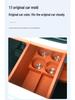 Silicone Pad for AITO M8 Car Cup Holder - Fully Wrapped Beverage Stabilizer