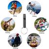Emergency Whistle Outdoor Survival Training Whistle Duraeble Alufer Lifesaving Mini Whistle for Sports for Camping Hiking
