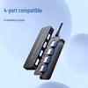 4-Port USB 3.0 Hub & Docking Station: Fast Data Reading & High-Speed Download