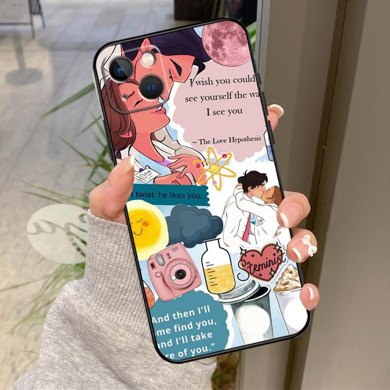 The Love Hypothesis Book Case For iPhone 17 Air 16 15 14 13 11 12 Pro Max Plus 12 13 Mini 16e 17 Pro Max Back Cover