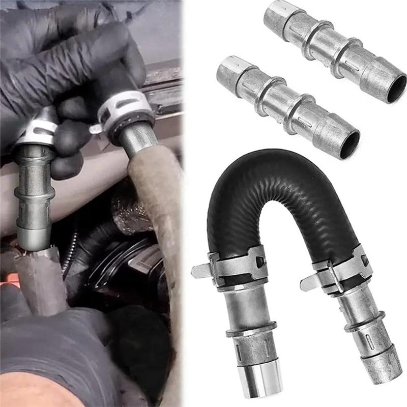A65P-Upgrade Aluminum Engine Heater Core Bypass Hose Kit U-Tube Hose For Boeeda 626-001