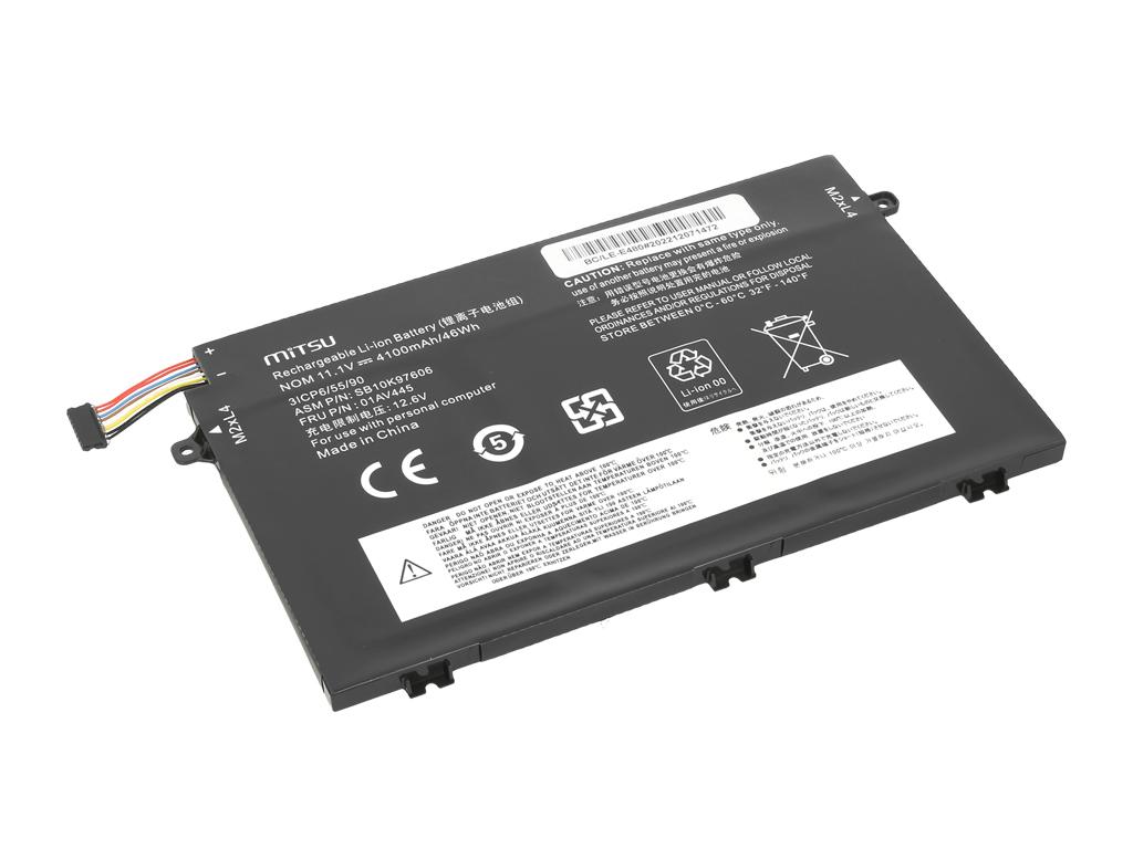Battery 01AV445 for Lenovo ThinkPad E14 E15 E480 E580 E590