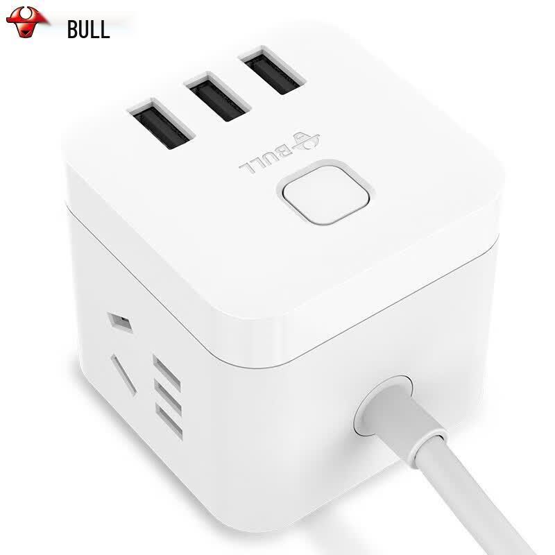 BULL Magic Cube Smart USB Power Strip 1.5m
