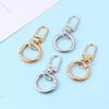 2/4/8Pcs 5*2.3cm Spring Snap Clasp Hooks Key Ring Pendant DIY Jewelry Making Findings Keychain Bag Buckle Supplies