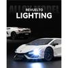 1/24 Lamborghini Revuelto Supercar Alloy Car Diecasts & Toy Vehicles Metal Toy Car Model Sound and Light Collection Kids Toy