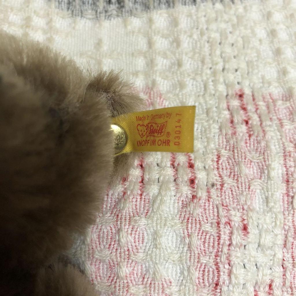 [USED] Steiff Teddy Bear 030147 Used Teddy Bear