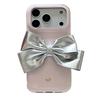 Custodia per telefono in pelle rosa creativa INS con fiocco a fiocco per For Iphone 16 1 13 14 17 Pro Max Cover morbida in silicone carina Guscio antiurto