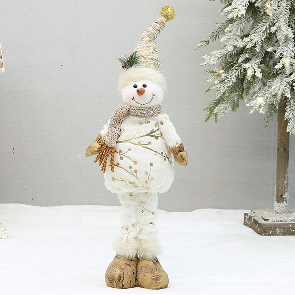 

Printing Christmas Doll Elf Gilding Merry Christmas Decoration Home Window Decoration 58cm