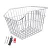 Heavy Duty Rear Bike Cargo Basket Replacement Metal Back Seat Cargo Carriers Rear Luggage Bike Rack Easy To Install