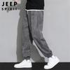 JEEP SPIRIT Men's Suede Jogger Pants