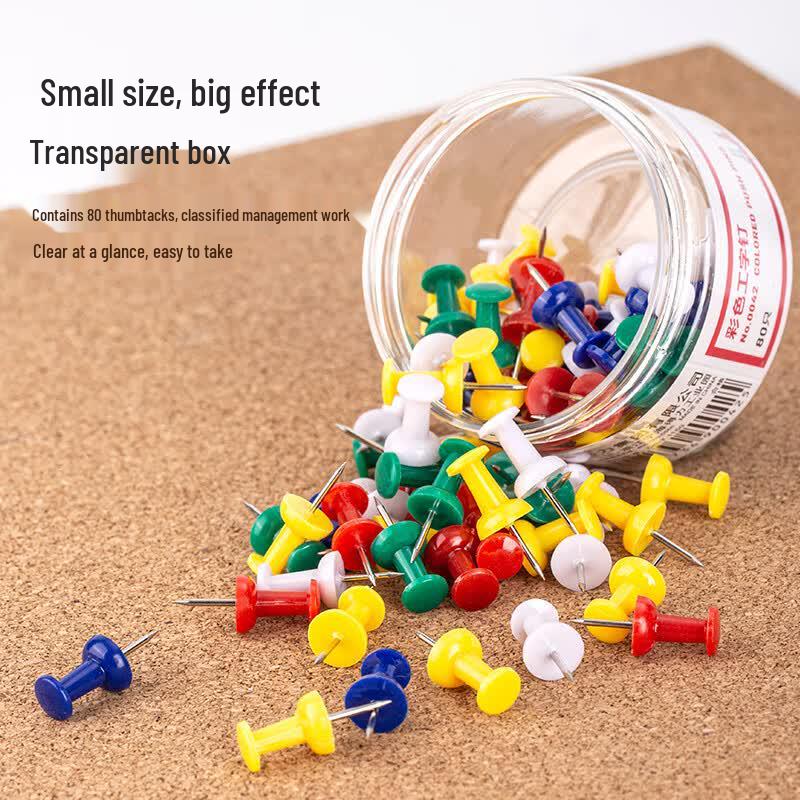 Deli Colorful Thumbtacks