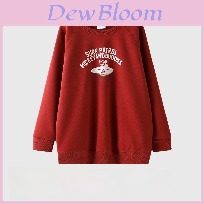 New Fall Winter Fleece Sweatshirt For Women With Printed Graphics And Hoodie