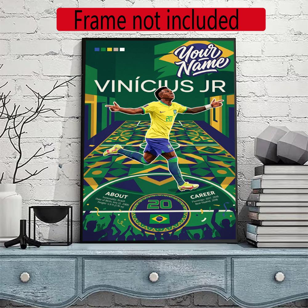 Vinicius Customize Your Name Diamond Painting Round Diamond Diy Frameless Holiday Artwork Suitable For Home Office Wall Decoration