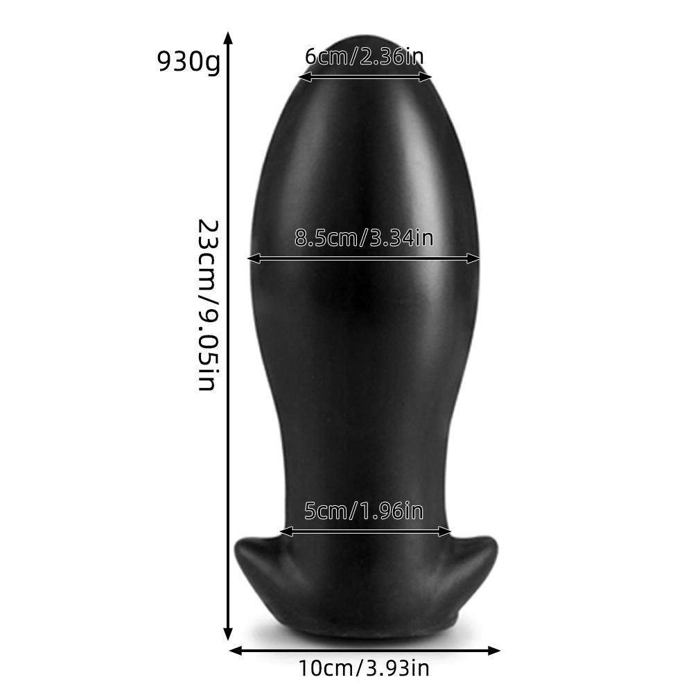 Large Dragon Egg Anal Plug, Soft Silicone, Female Masturbation, Anal Expansion, Butt Insert, Adult Toy, Unisex