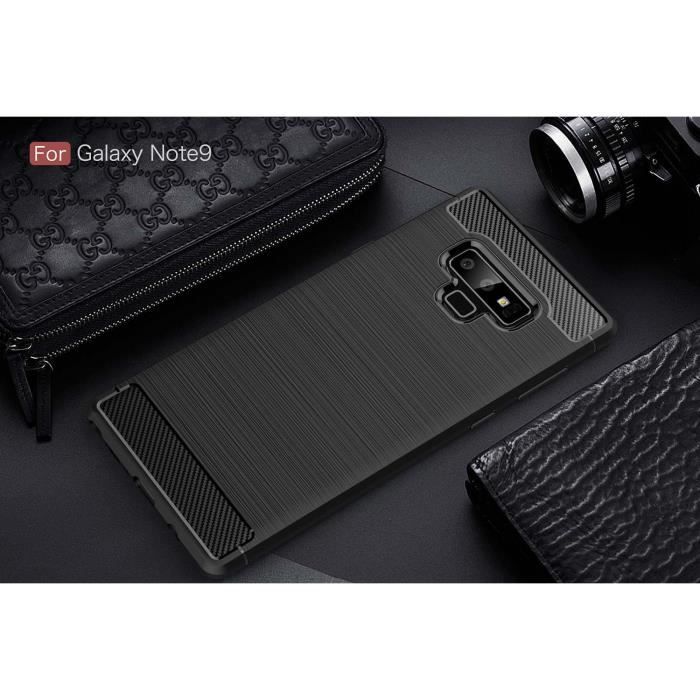 Case - Samsung - Galaxy Note 9 - TPU - Shockproof - Flexible - Black