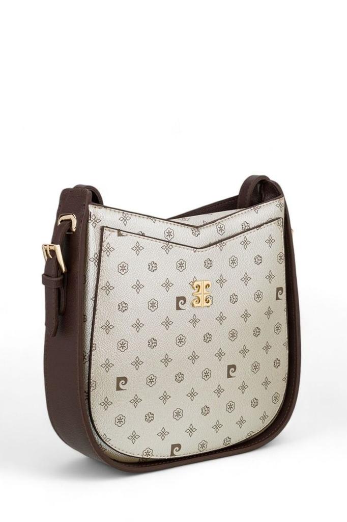 Original Pierre Cardin Brown Luxury Shoulder Bag Monogram Brown Women's Crossbody Bag