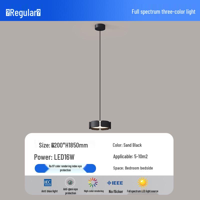 Italian Minimalist Bedside Pendant Light 2025 - Adjustable Height, Atmospheric Design for Bedroom or Entrance Room