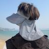 Summer Outdoor Sun Hat for Women with Large Brim with Fan Rechargeable Empty Top Hat Versatile Sun Hat Sun Hat