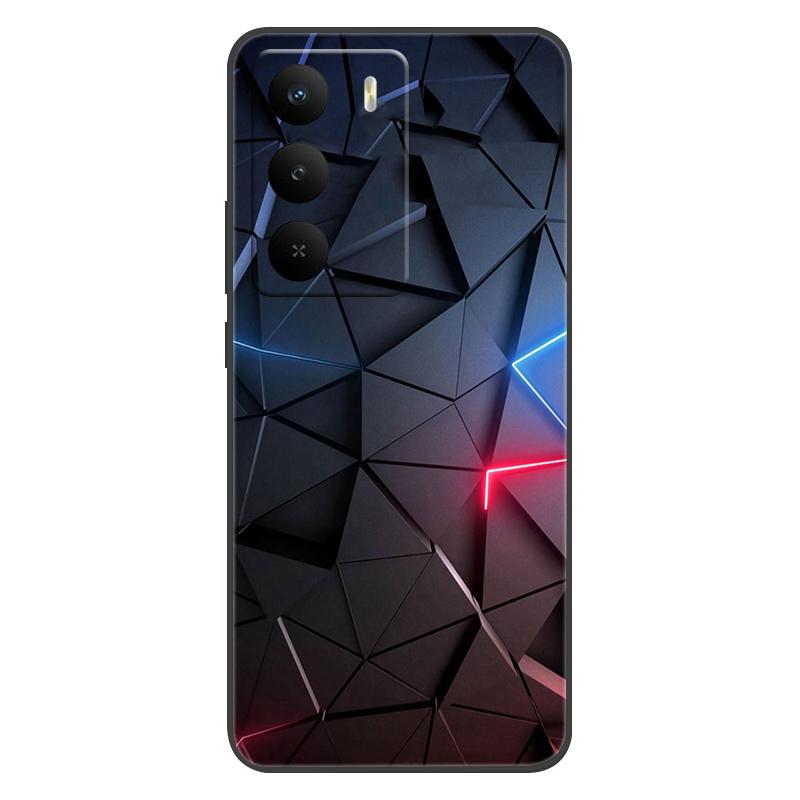 For Realme 14x 5G Case Silicone Luxury Space Soft Bumper for Realme 14X Phone Cover Realme14x RMX5020 TPU Funda Fashion Bag
