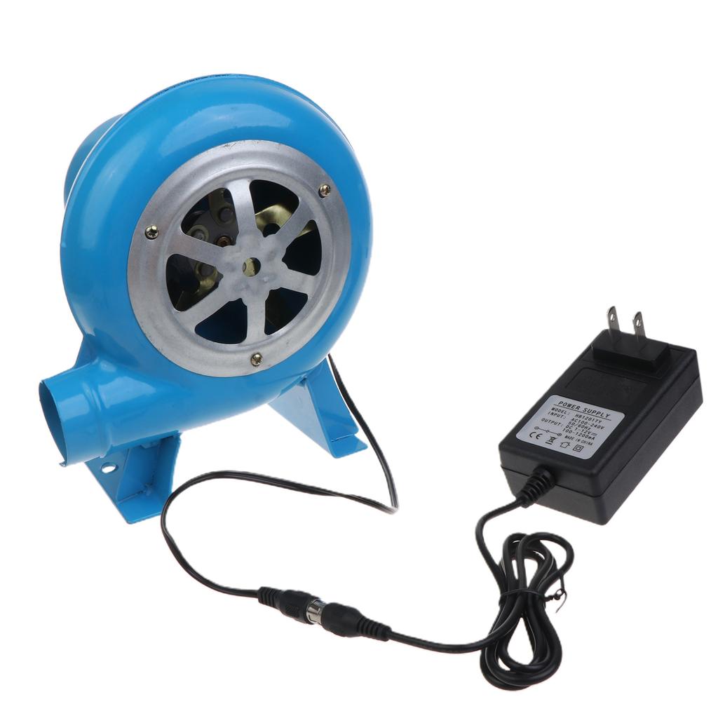 Universal 12V Cooking Blower 110V 220V BBQ Fan with Variable Speeds Control BBQ Charcoals Fires Starter