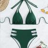 1011 New European and American Bikini, Strap Split Swimsuit for Women, Popular