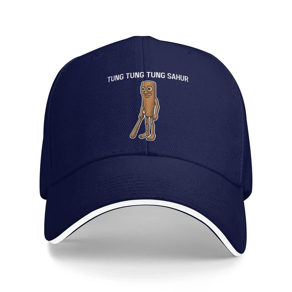 Women Men Tung Tung Tung Sahur Italian Brainrot Meme Outdoor Hat Summer  Sun Cap New Baseball Cap Snapback Hats