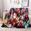 Japanese manga artist Koyoharu Gotouge's Demon Slayer blanket Soft and portable four season home bed,  office travel, lunch break, warm blanket K24