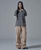 WAARFORWOMAN W1143 Cotton Banded Cargo_Beige