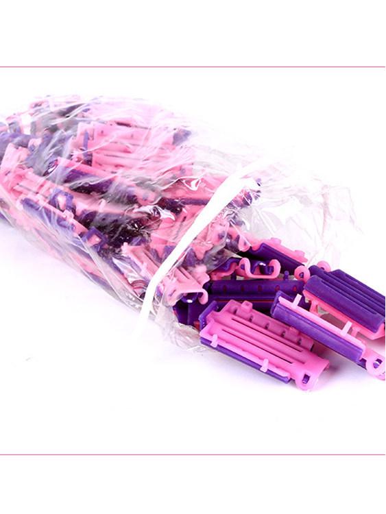 Fluffy Root Positioning Perm Rods & Clips - Invisible Hairdressing Tools for Cornrows