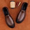 Genuine Leather Mens Casual Shoes Luxury Brand Casual Slip on Formal Loafers Simple Moccasins Top Quality Male Driving Footwear