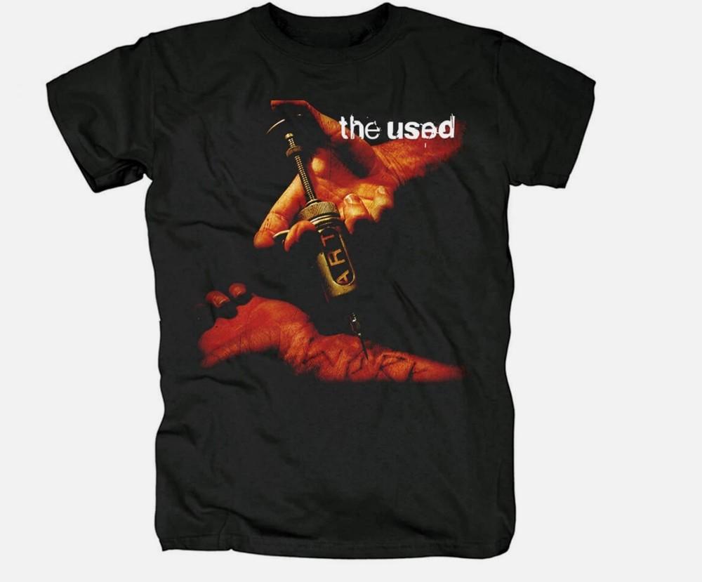 

The Used band album RETRO T-shirt Black Unisex Cotton All Sizes 3XL