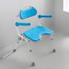 For Nordic Adult Foldable Chair Large Feet Lightweight Designer Bathroom Chairs Foldable Plastic Shower Katlanır Sandalye Furnit