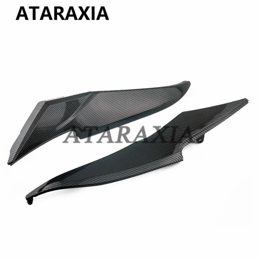 Carbon Fiber Motorcycle Tank Side Cover Panel Fairing Cover Fairing Cowl For Kawasaki ER6N ER6F ER6 EX650 2006 2007 2008