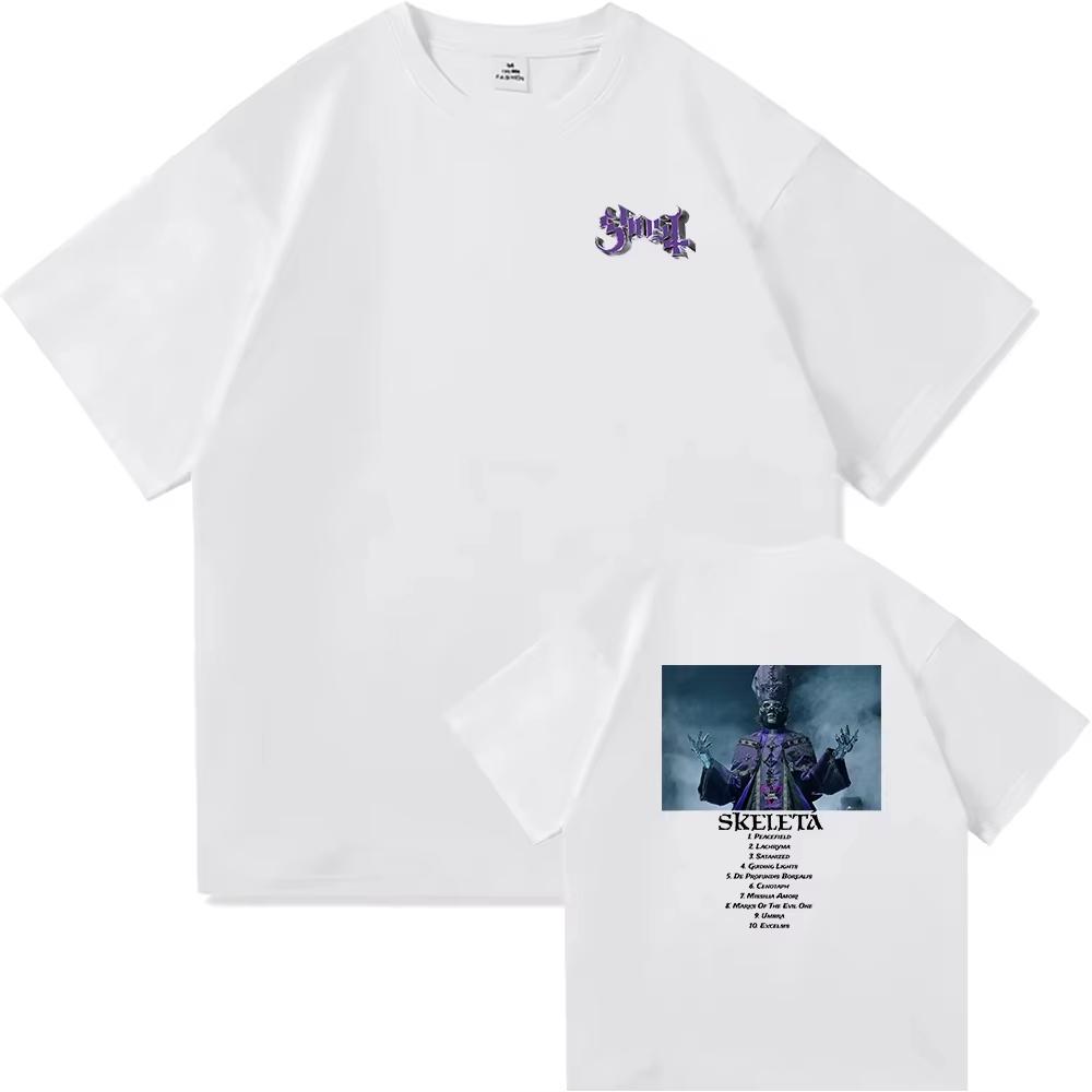 Tričko 2025 Nové album Móda Pánské Dámské Oblečení Harajuku Unisex Vysoce Kvalitní Topy Bavlněná Trička pro Fandy Dárky