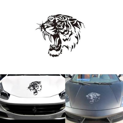 Wild Tiger Predator Sticker In Car Hood Vinyl Stickers Decals Animals Decor