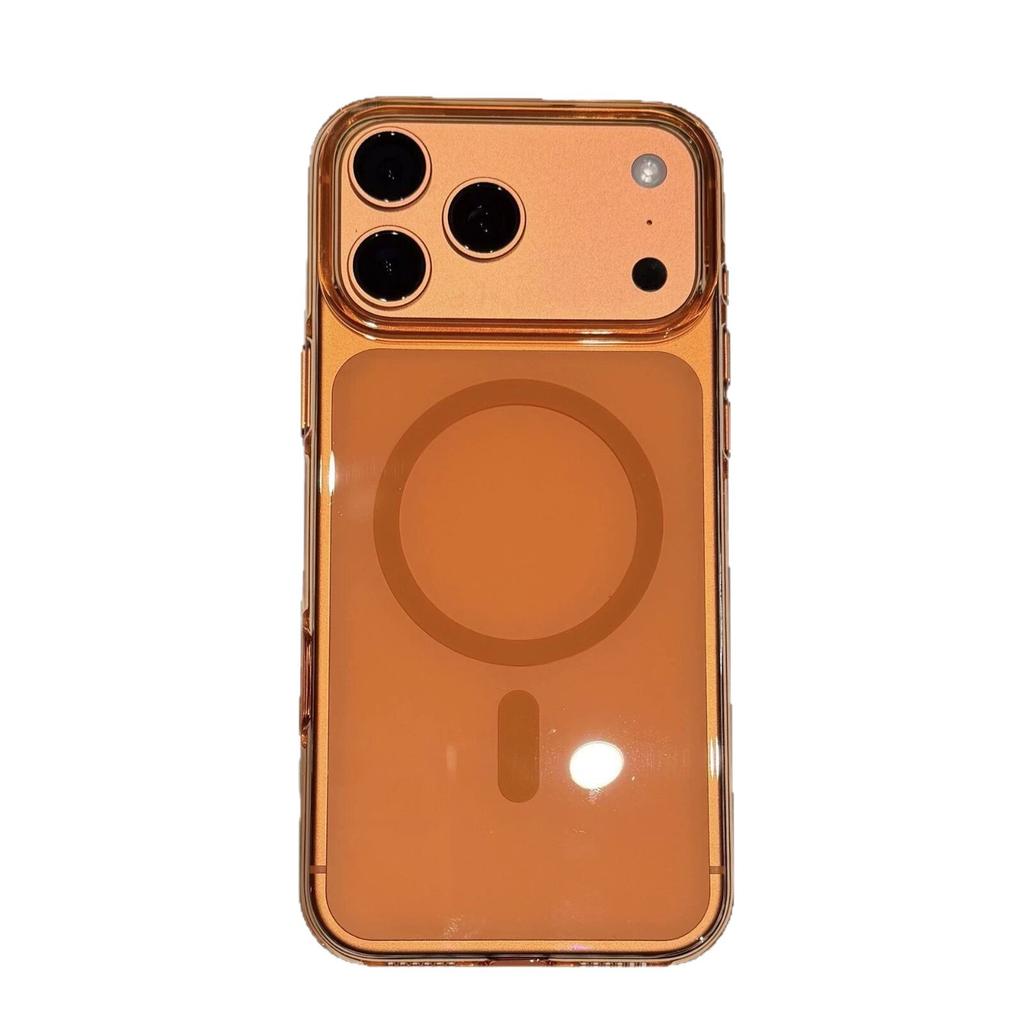 Applicable to iPhone11promax imitation original back plate magnetic suction mobile phone case Apple 11 transparent PC all-inclusive anti-drop sheath