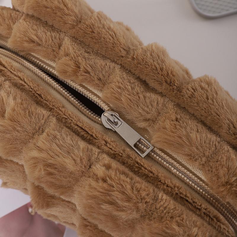 Kancelářské potřeby na zip Školní potřeby Manšestrový polštář Plyšový penál Kosmetická taštička Úložná krabička Manšestrové taštičky na make-up