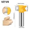 Semicircular Knife, Woodworking Positive Semicircular Knife, Arc Cutter Engraving Milling Cutter, Trimming Knife Fancy Knife 1/2 Handle 1/4 Handle
