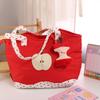 Message Bag Fruits Shoulder Bag Harajuku Nylon Tote Bag Waterproof Funny Handbag  Male