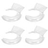 Bowl Pouring Shield Tilt Head Parts Splash Guard For Kitchen Aid 4.5/5QT Stand Mixers KSM500PS KSM500 Sturdy Anti-Splattering