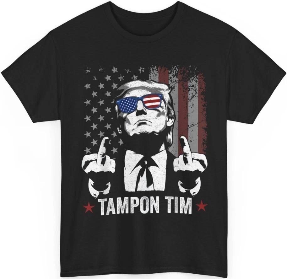 Tampon Tim Funny Vote Trump 2024 Election Funny Gift Unisex T-Shirt XXXXL