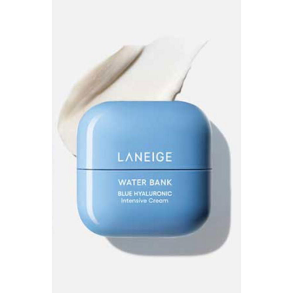 LANEIGE Water Bank Blue Hyaluronic Intensive Cream 50ml – Intensive Hydration, Dry Skin Repair, Barrier Strengthening, Korean