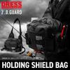 DRESS Holding Shield Bag - Waterproof, Water-Repellent, Rod Holder, Run & Gun Bag, Fishing Backpack, Large Size, Expandable, Tackle Bag, Backpack, Men