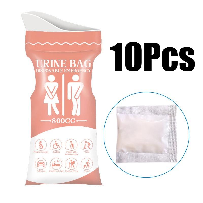 Xiaomi Disposable Urine Bag, Pee Bags for Travel for Women/ Men, 800ML Portable Urinal Bag and Vomit Bags for Camping, Traffic Jams