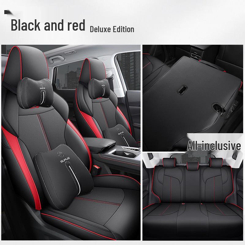 DJGY Car Seat Cushion: Fits Changan Auchan Z6, Sports Leather, All-Season Use