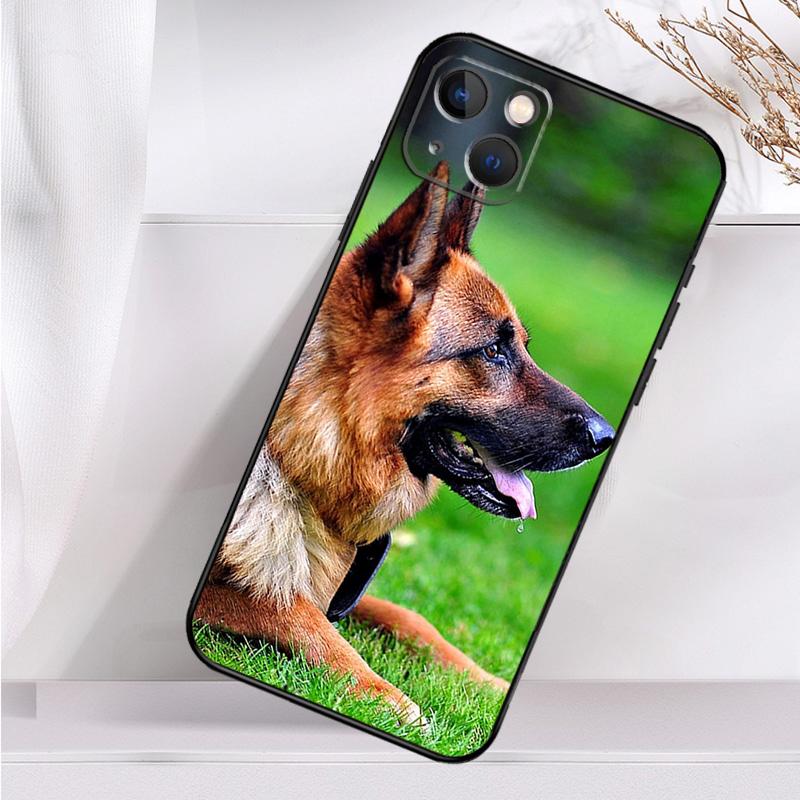 

Чохол для телефону Німецька вівчарка для iPhone 14 13 12 11 16 15 Pro Max Plus Mini 7 8 X XR XS Max Soft Cover iPhone 16