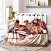 1PC Friends printed blanket, all season lightweight home office outdoor nap multifunctional blanket A9